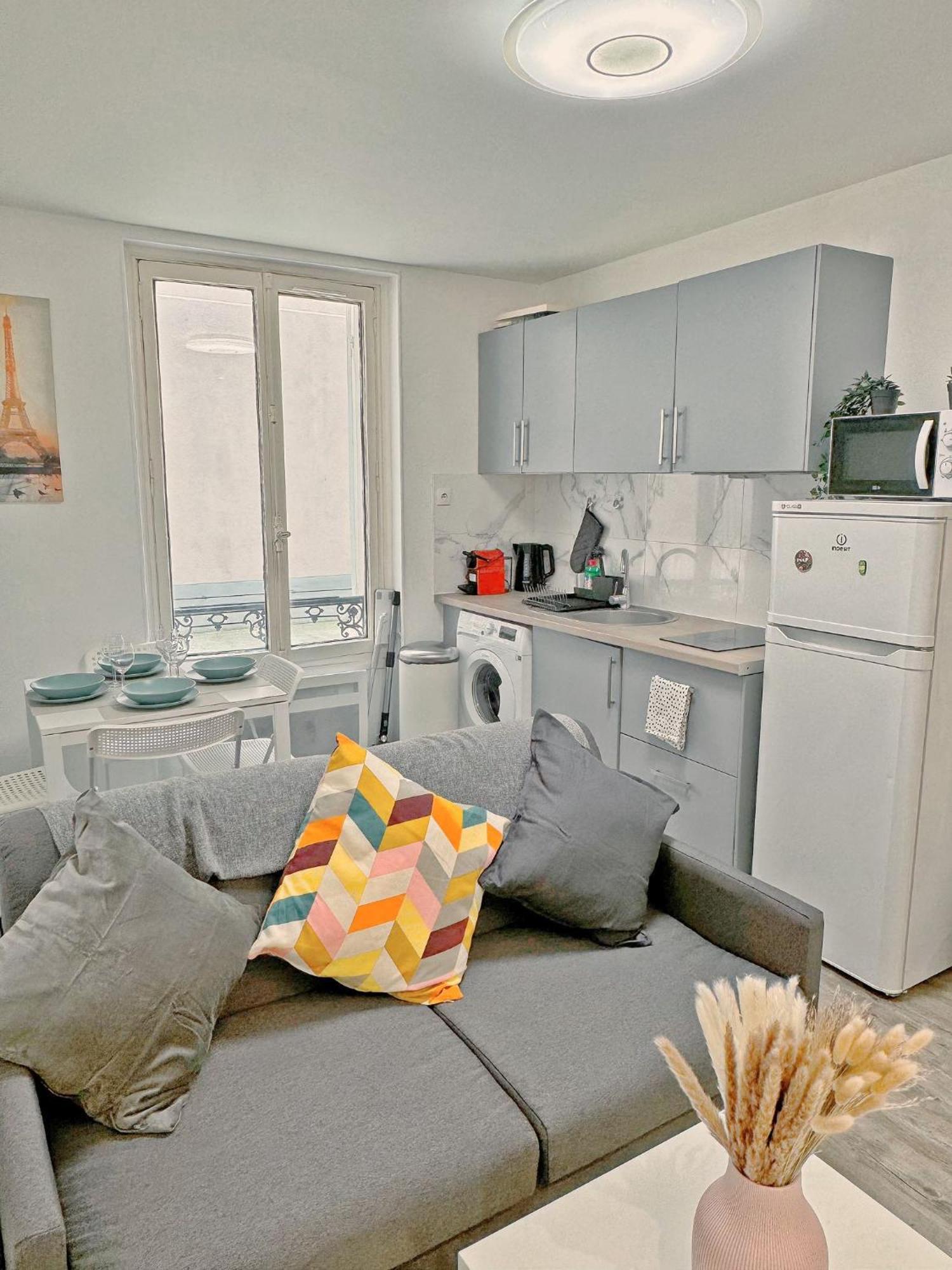 2 Minutes Metro Pasteur Paris 15Th Cosy Apartment Free Parking Exterior photo